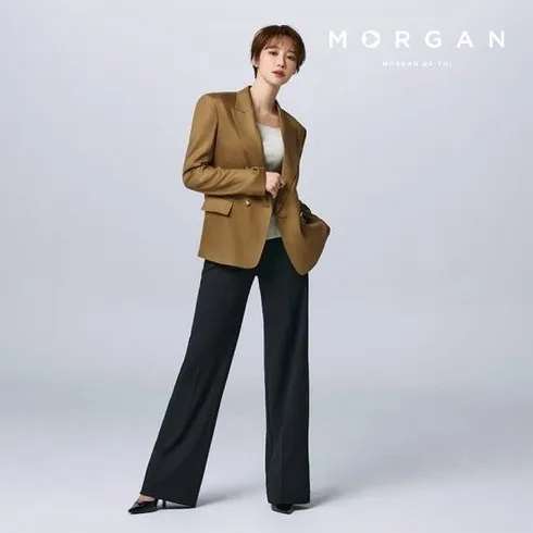 베스트10 가지의  가성비최고 MORGAN 뉴 밴딩 텐션 팬츠 3종 베스트상품